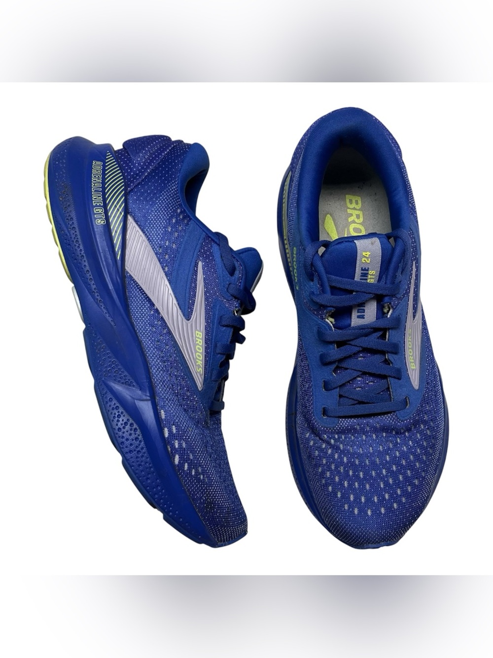 Brooks Adrenaline GTS 24 Blue Running Shoes Sneakers